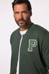 JP 1880 college-jas, sweatstof, tot 7XL