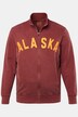 JP 1880 Sweatjacke, Stehkragen, Vintage Look, Print, bis 8 XL