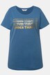 Half-Sleeve Crew Neck Inscription T-Shirt