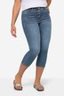 3/4 jeans, 5-pocket, sluiting met zichtbare knopen