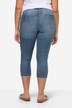 3/4 jeans, 5-pocket, sluiting met zichtbare knopen