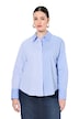 Košilová halenka, oversize, pruhy, límeček, dlouhé rukávy