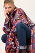 Funksjons-regnkappe, unisex, trykk, hette