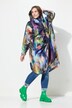 Funktions-Regencape, Unisex, Print, Kapuze