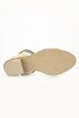 Leren sandalen, klittenband, meerkleurig, gesp, wijdte H