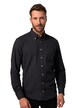 Flanelová košile JP1880, dlouhé rukávy, límeček s knoflíky, Modern střih, do 8XL