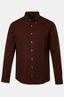 Chemise en flanelle JP 1880 à manches longues et col à pointes boutonnées, coupe Modern Fit - jusqu'au 8 XL