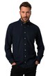 Flanelová košile JP1880, dlouhé rukávy, límeček s knoflíky, Modern střih, do 8XL