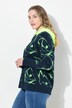 Sweatpullover, hette, lange ermer, heldekkende trykk, OEKO-TEX Made in Green