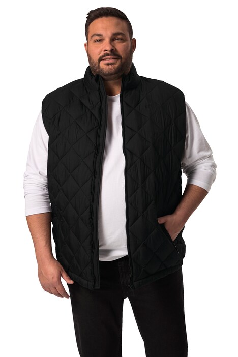 Prošívaná vesta Men+, stojáček, do 8XL