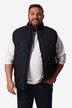 Men+ vattert vest, ståkrage, opptil 8XL