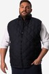 Men+ vattert vest, ståkrage, opptil 8XL