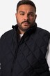 Men+ vattert vest, ståkrage, opptil 8XL