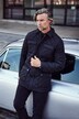Veste matelassée Boston Park, avec col chemise - jusqu'au 8 XL