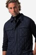 Boston Park vattert vest, skjortekrage, opptil 8 XL