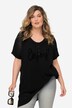 Genser, oversized, Ajour-strikket, ENJOY, V-hals