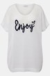 Genser, oversized, Ajour-strikket, ENJOY, V-hals