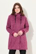 Veste en maille polaire à capuche, fermeture zippée à double sens