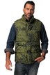Prošívaná vesta JP1880, kolekce outdoor, maskáčová, do 7XL