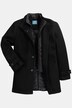 Manteau court Boston Park aspect laine, col amovible - jusqu'au 8 XL