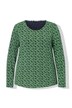 Camiseta, cuello redondo, manga larga, OEKO-TEX Made in Green