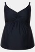Bellieva-Tankini, striber, uden softcups, bred linning