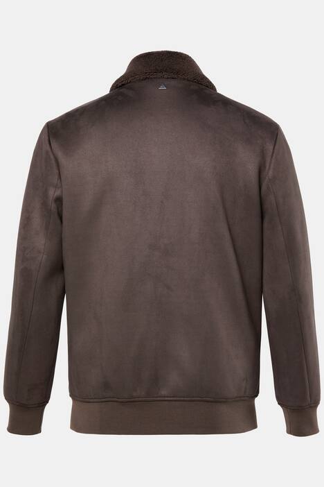 JP AWARE bomberjack, lederlook, teddyvoering, GRS-gecertificeerde materialen, tot 7XL