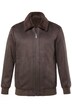 Bomber JP AWARE, kožený vzhled, teddy podšívka, GRS certifikované materiály, do 7XL