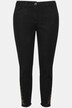 Jeans, Slim Fit, luipaard-inzetstuk bij de zoom, 5-pocket