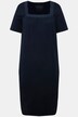 Chemise de nuit avec dentelle, encolure carrée et manches courtes
