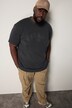 STHUGE T-skjorte, korte ermer, oversized, skrift, opptil 8 XL