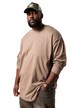 Tričko STHUGE, Basic, dlouhé rukávy, oversize, do 8XL
