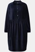Corduroy Button-Down Long Sleeve Dress