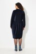 Corduroy Button-Down Long Sleeve Dress