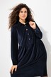 Corduroy Button-Down Long Sleeve Dress