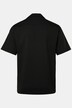 Chemise en jersey FLEXLASTIC® STHUGE, manches courtes, fines rayures et col cubain, coupe Modern Fit - jusqu'au 8 XL