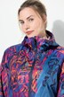 Functionele regenjas, capuchon, zipper, verborgen zakken