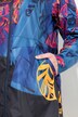 Functionele regenjas, capuchon, zipper, verborgen zakken
