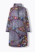 Functionele regencape, unisex, print, capuchon