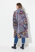 Functionele regencape, unisex, print, capuchon
