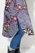 Functionele regencape, unisex, print, capuchon