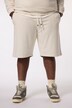 Bermuda en molleton STHUGE, taille élastique et coupe Loose Fit - jusqu'au 8 XL