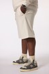 Bermuda en molleton STHUGE, taille élastique et coupe Loose Fit - jusqu'au 8 XL