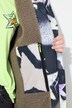 Funktionsmantel, oversized, Teddyfutter, Kapuze, 2-Wege-Zipper