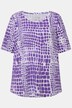 T-Shirt, Pima Cotton, Ziersteine, Rundhals, Halbarm