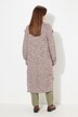 Cardigan long en maille de coton bio, coupe ouverte
