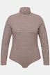 body, jersey, ståkrave, langærmet, Økologisk bomuld