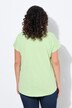 T-shirt, metallic diermotief, oversized, ronde hals, korte mouw