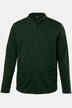Men+ sweat-jakke, stående krave, broderi, op til str. 8 XL