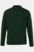 Men+ sweat-jakke, stående krave, broderi, op til str. 8 XL